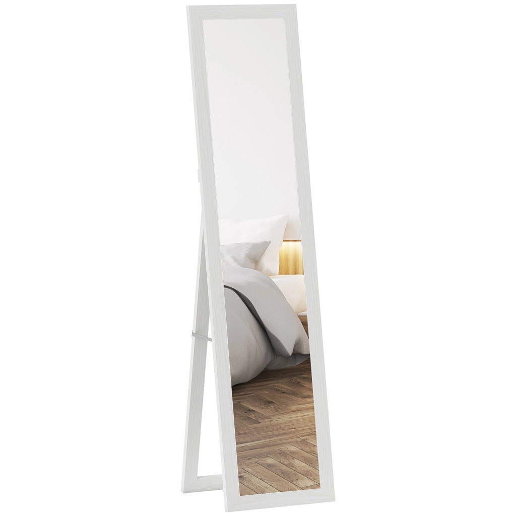 Specchio a Pieno Corpo ¨C Minimal ¨C Bianco 157x37 cm