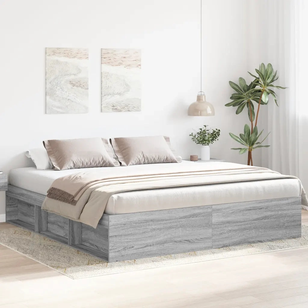 Giroletto Grigio Sonoma 180x200 cm Super King 3203885
