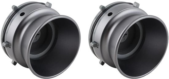 Adattatori di hub a bobina da 10 pollici - Universali - Grigio - Registratori di nastro - Forma perfetta - Adatti per Studer e Teac