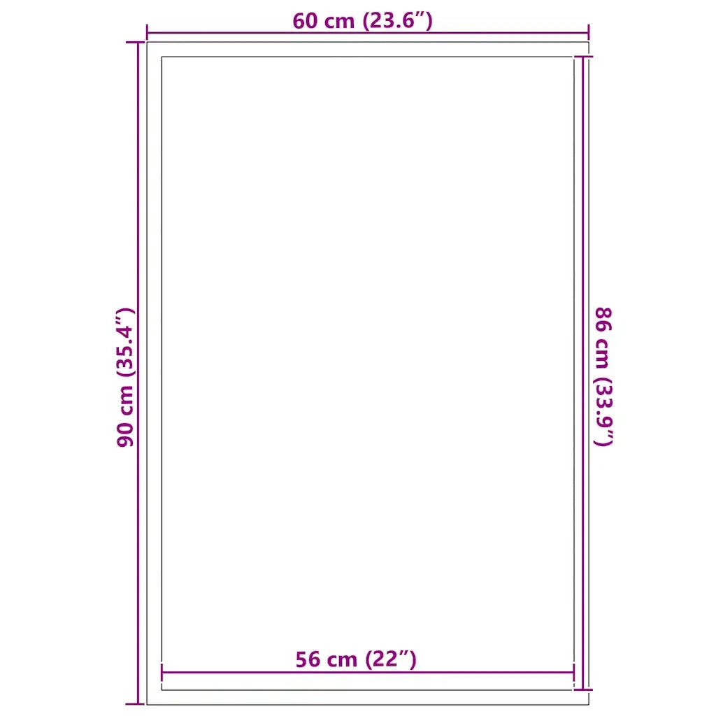 Zerbino Blu 60x90 cm 4105569