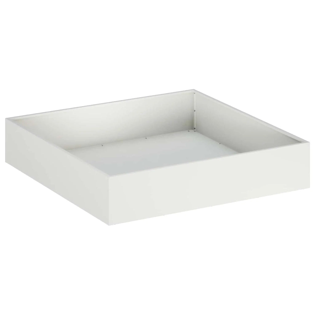 Vaso da giardino Bianco 100 x 100 x 20 cm 8005024