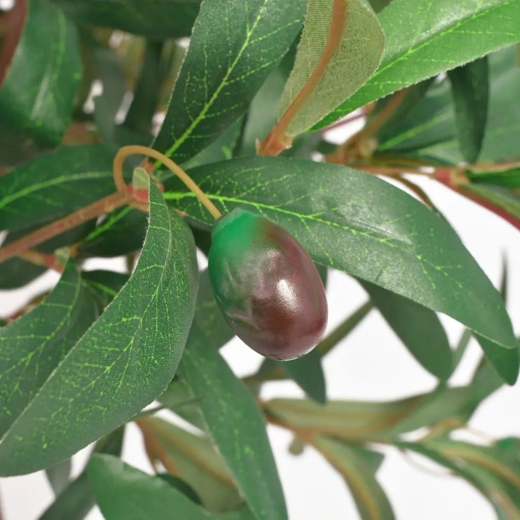 Albero di Alloro Pianta Artificiale con Vaso-Piante Decorative 120 cm Verde