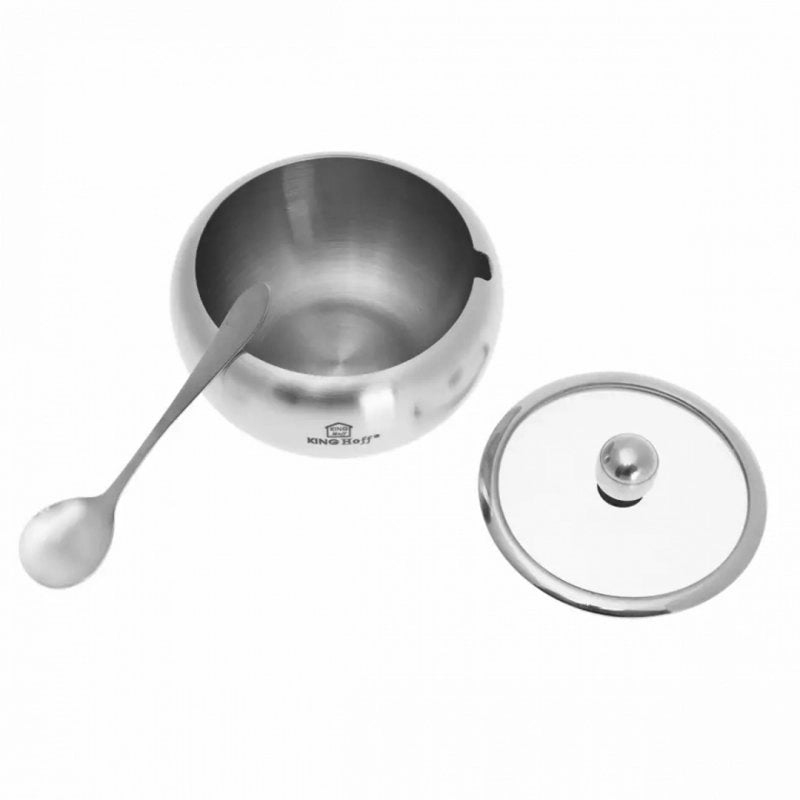 Zuccheriera in acciaio inossidabile con cucchiaio Kinghoff KH-3732