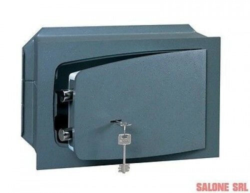 CASSAFORTE MECCANICA A MURO CISA SERIE 8A 42X30X19,5 BLINDATA CON SERRATURA DOPPIA MAPPA