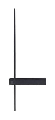 Applique SABRE nera industriale LED 6W 61cm Maxlight