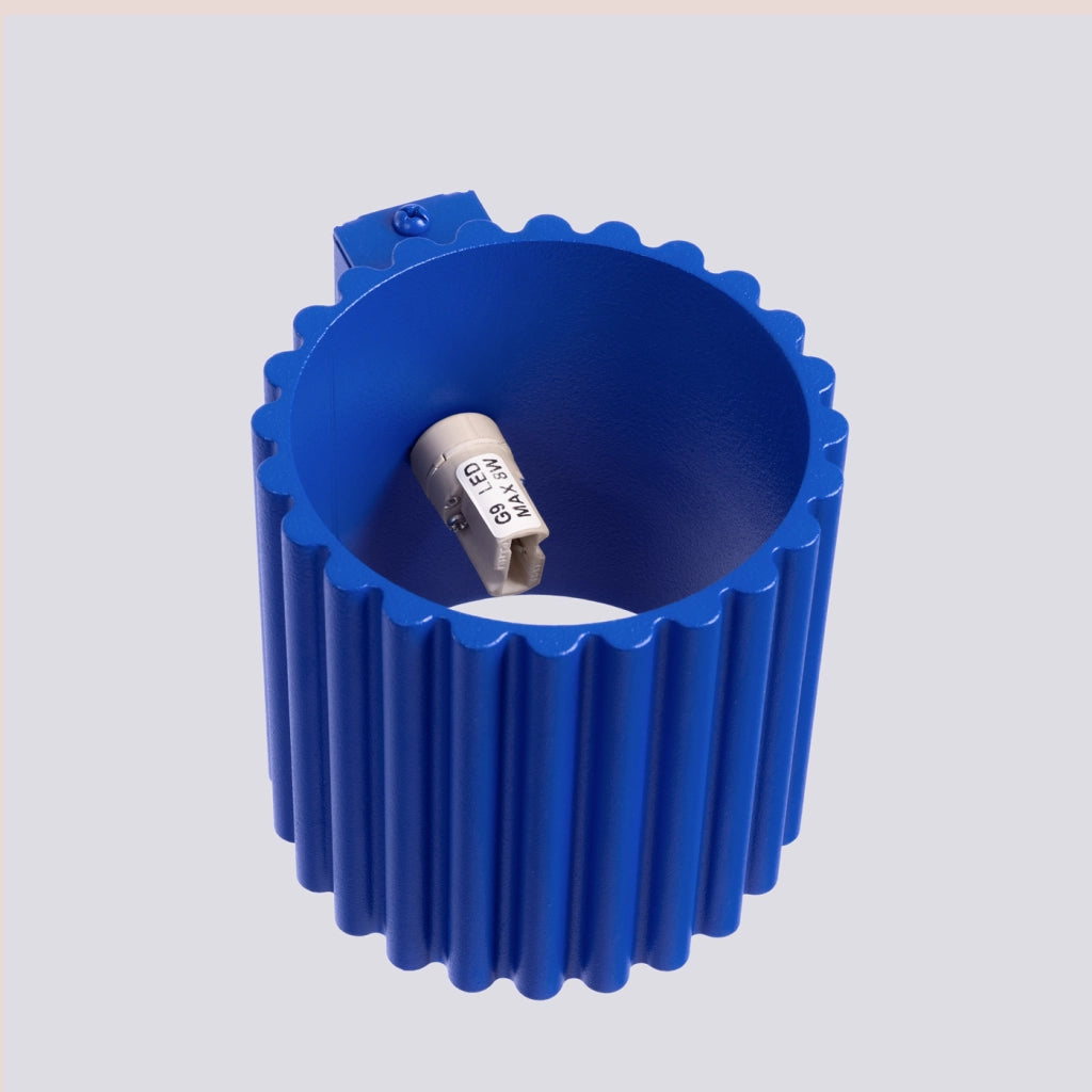 Lampada da parete AURA ultramarine G9