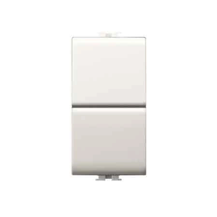 DOPPIO PULSANTE 'EASY' 10A 250V - Bianco - EC ELETTROCANALI
