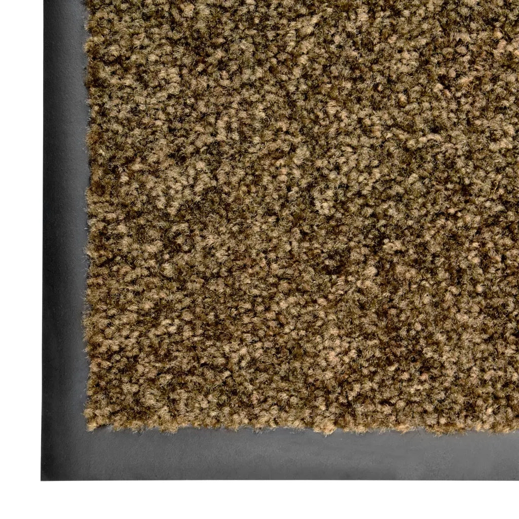 Zerbino | Tappetino Lavabile Marrone 60x90 cm