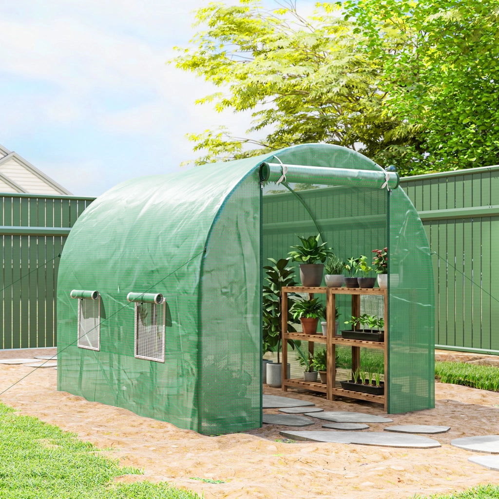 Serra da Giardino ¨C Minimal ¨C Verde 2.5x2x2m Acciaio e PE