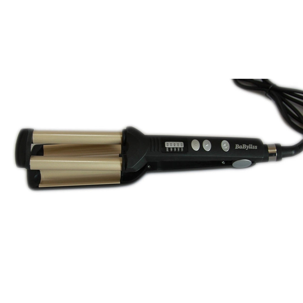 Trade Shop - Piastra Per Capelli Ondulati Effetto Onde Arricciacapelli Ceramica 200° -