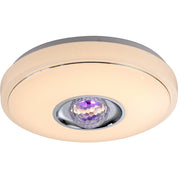 Plafoniera LED 18W RGB+3000K con telecomando Polux Magic