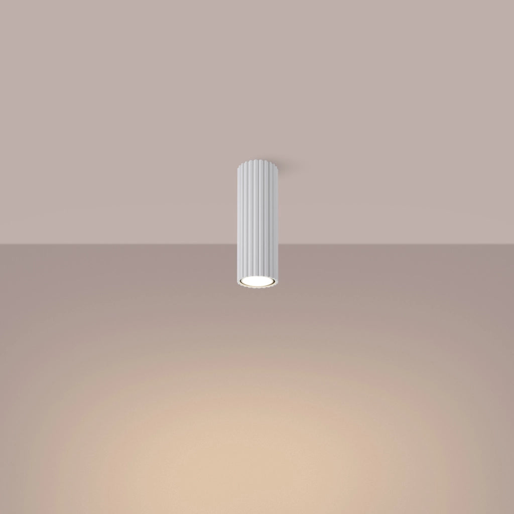 Lampada da soffitto KARBON 20 bianco