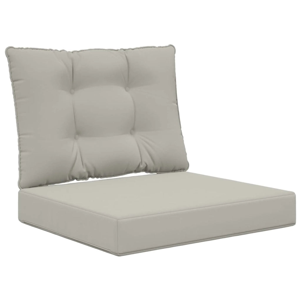 Cuscino per divano da esterno 2 pcs Grigio Poliestere 900779