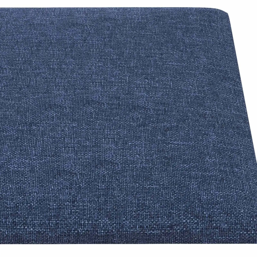 Testiera | Testata da Parete 12 pcs Blu 60 x 30 cm Tessuto