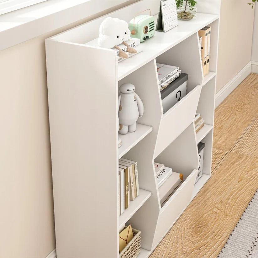 Libreria Bianca 106x30x104 cm Elegante e Moderna