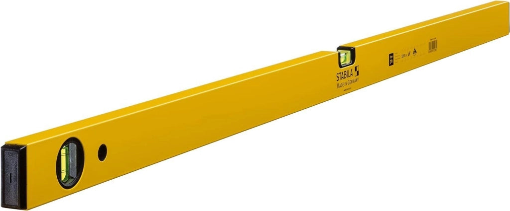 Stabila 02289 Modello 70 Livella in Alluminio 120cm 2 Fiale Precisione ± 0,5 mm-m
