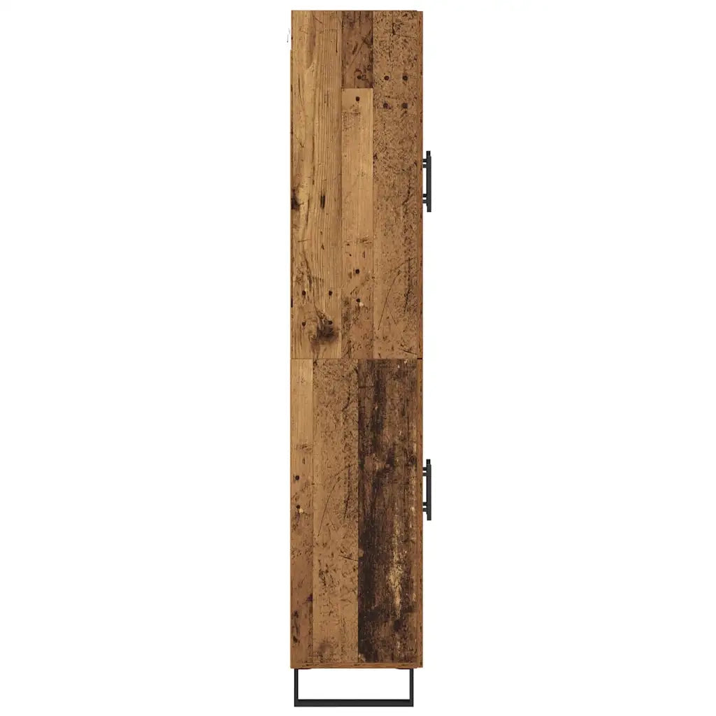 Credenza 2 pcs Legno vecchio 69,5 x 34 x 180 cm 3403198
