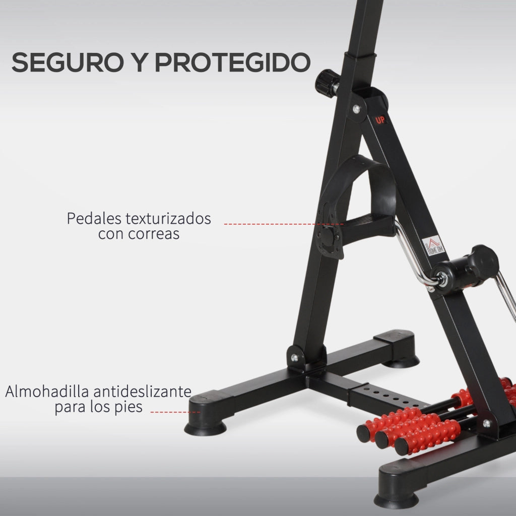 Pedaliera Statica Regolabile ¨C Xylo ¨C Altezza 75-97 cm Display LCD Rullo Massaggiante