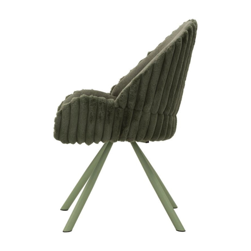 Sedia Stoccolma -a- Verde Set 2 Pz cm 58x53x85