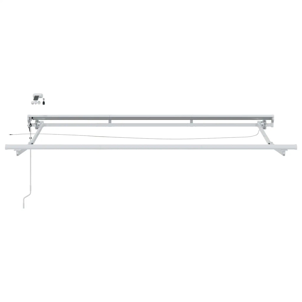 Tettuccio Elettrico Retrattile Blu, Arancione, Bianco 3 x 2,5 m 3421323