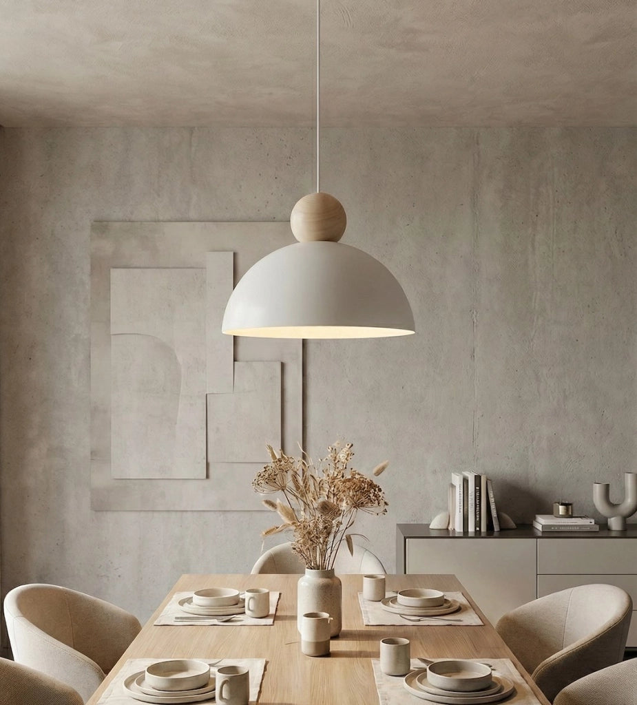 Lampada soffitto KAKI Japandi 1xE27 feltro Emibig