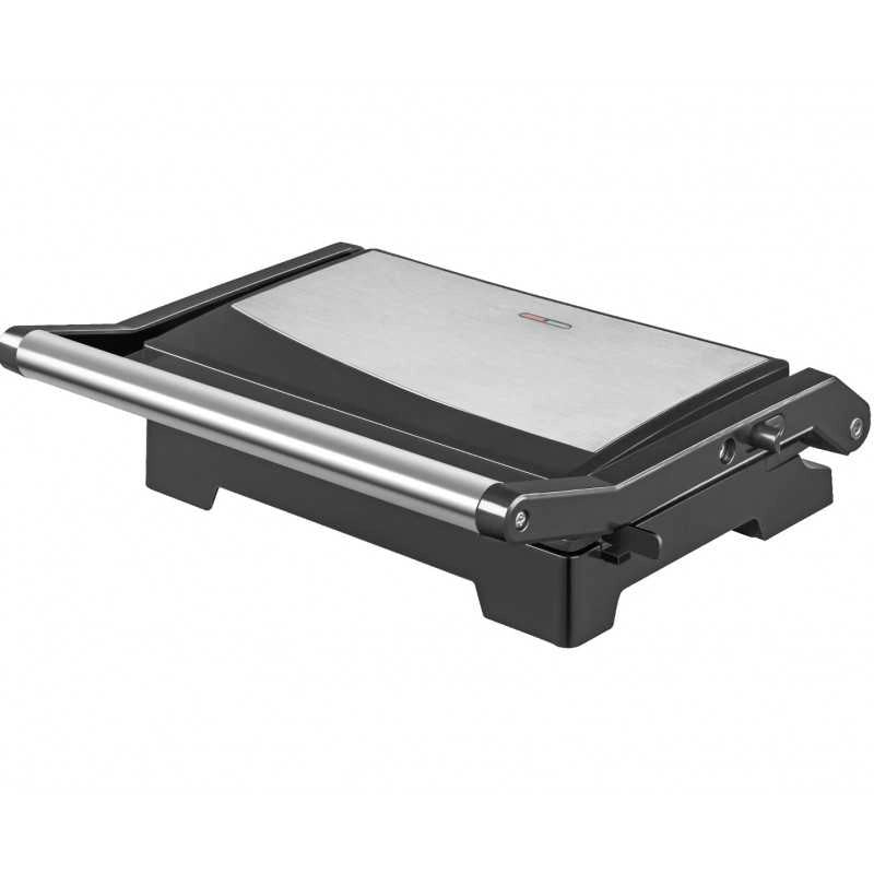 PIASTRA BISTECCHIERA ANTIADERENTE PANINI BURGER 1000W MELCHIONI FAMILY - Melchioni