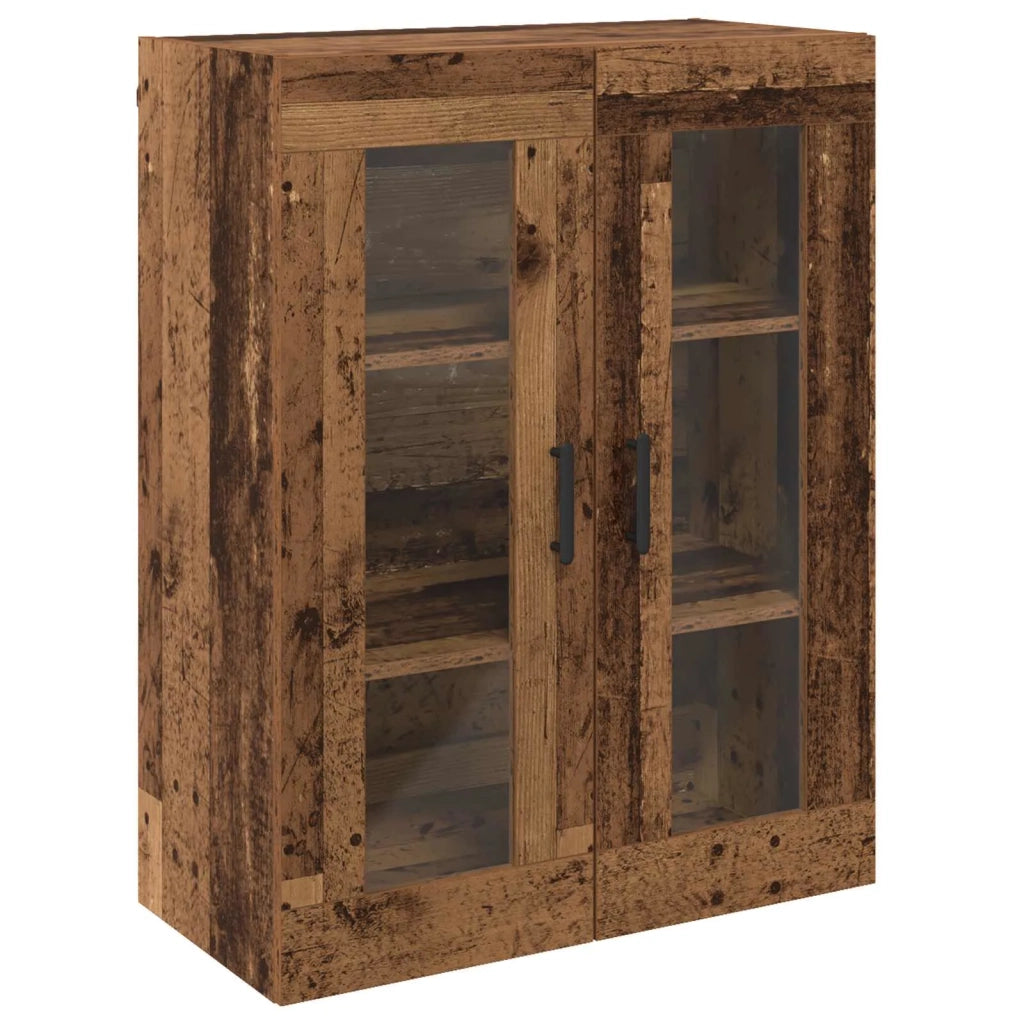 Armadi da Muro 2 pcs Legno vecchio 69,5 x 34 x 90 cm 3394584