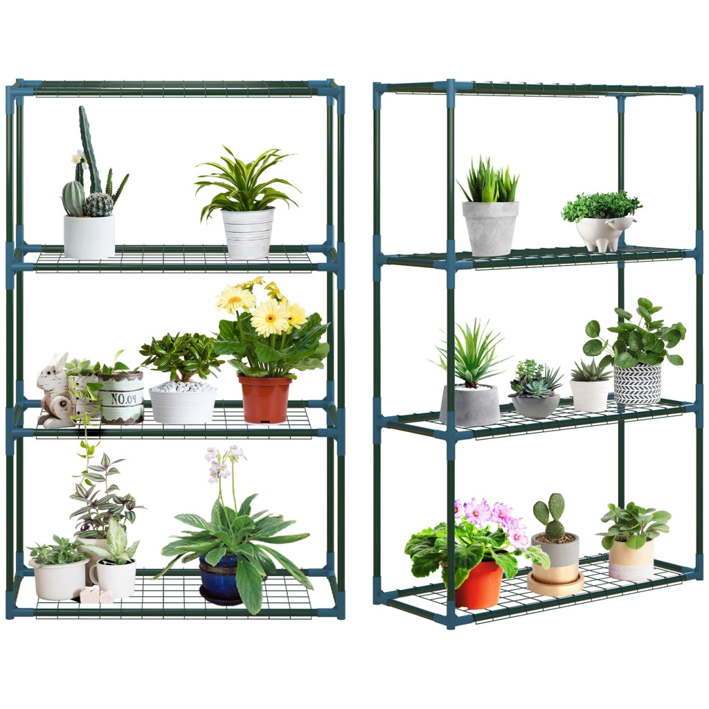 Scaffale per piante ¨C Minimal ¨C verde, metallo, 70x27x110 cm