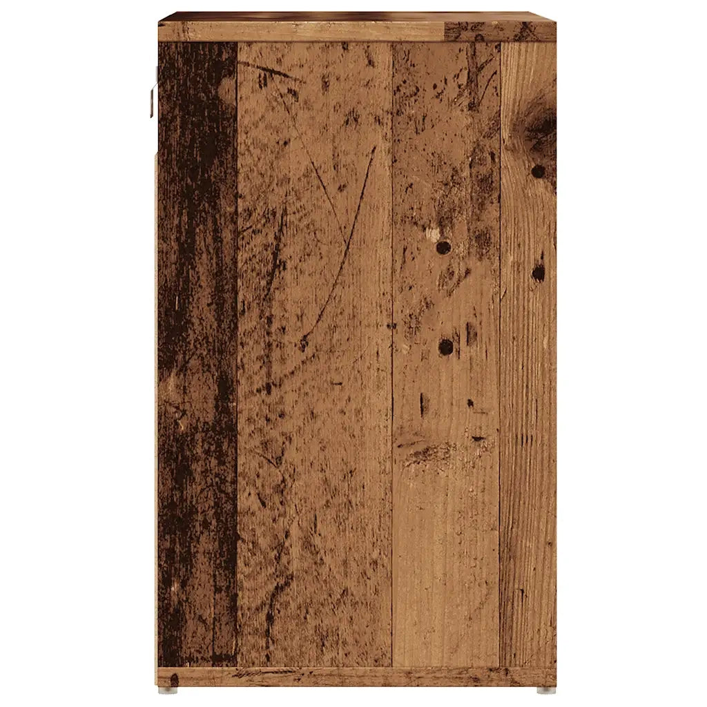 Scarpiera Legno Antico 52x30x50 cm 857033