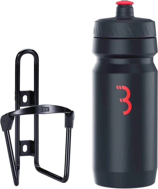 Porta acqua con bottiglia per bicicletta