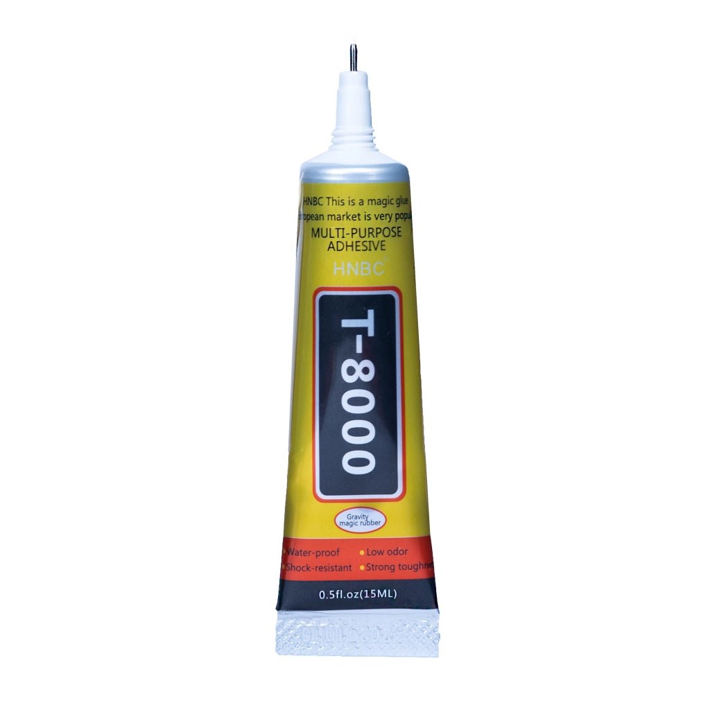 Colla Universale T-8000 15ml – Alta Precisione e Flessibilità | Multiuso: Elettronica, Gioielli, Ceramica