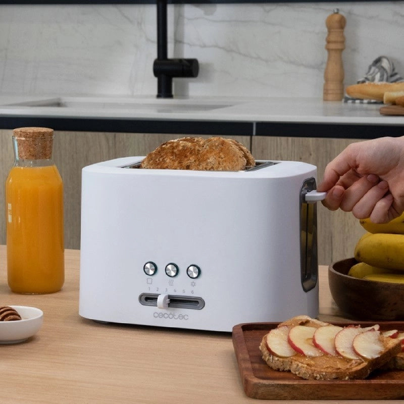 CECOTEC 03188 - Tostapane verticale Toast&Taste 9000 Double White