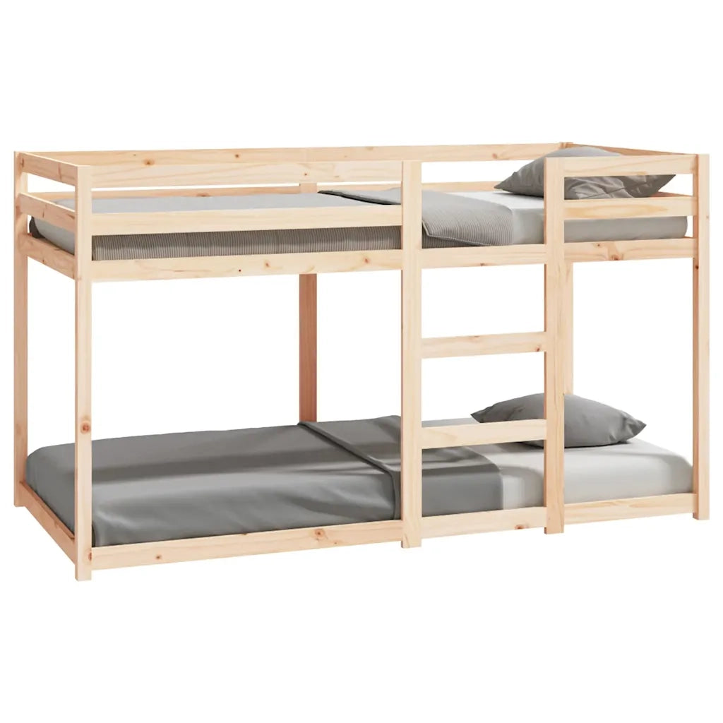 Letto a Castello senza Materasso 90x190 cm Legno di Pino 3206507