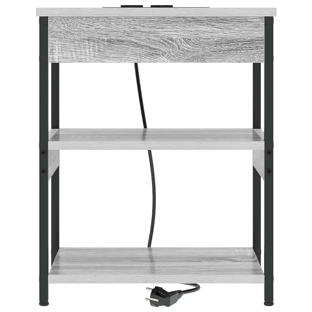 Armadio da Notte 2 pcs Grigio Sonoma 41 x 31 x 51 cm 859542