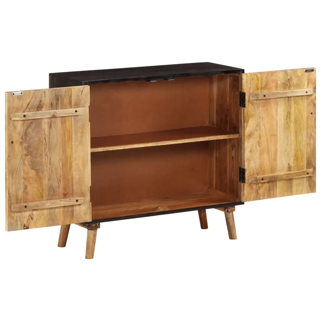 Credenza in Legno Massello di Mango 85x30x75 cm 246161
