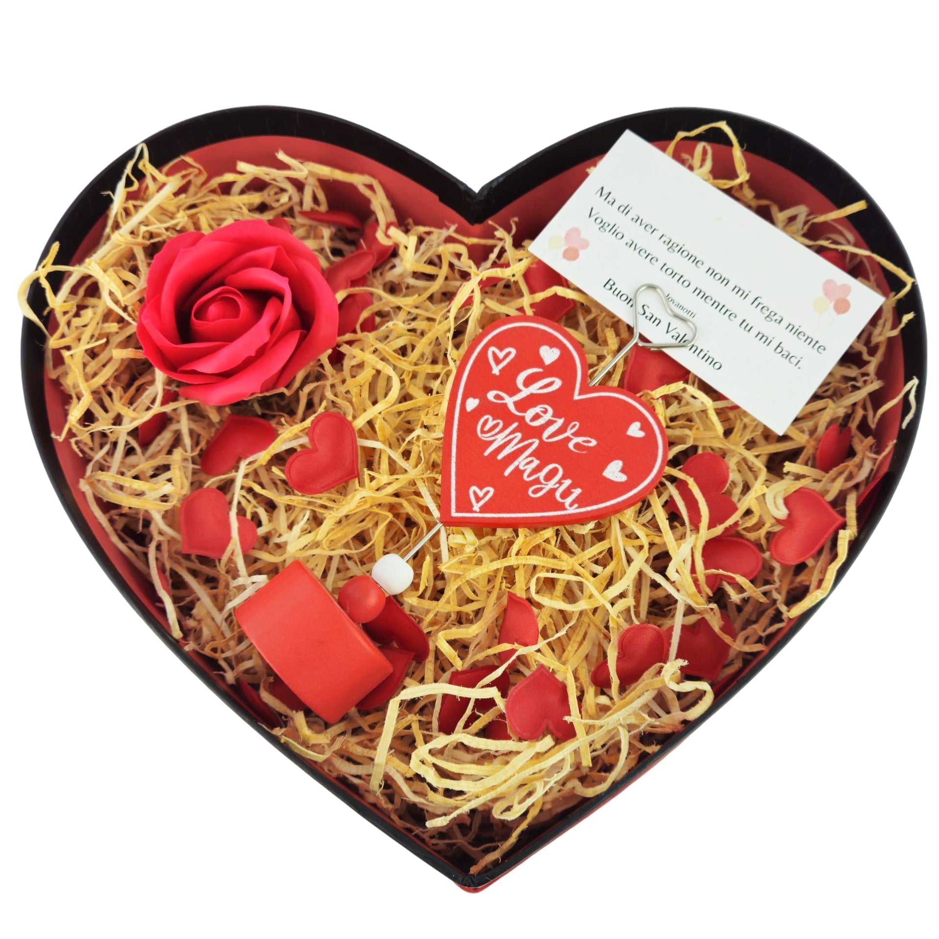 Box regalo a forma di cuore