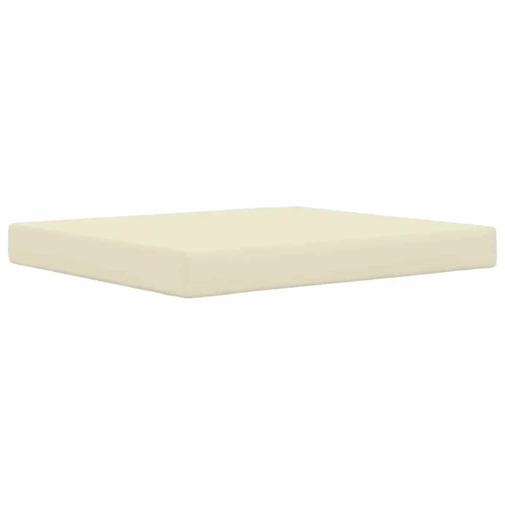 Cuscino per divano da esterno 2 pcs Crema Poliestere 900899