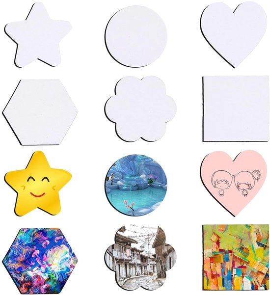 12 Borse da Magnete in Canapa per Progetti Creativi