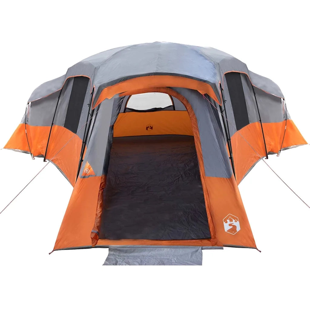 Tenda Familiare Grigio e arancione 762 x 655 x 218 cm taffetà 42001156