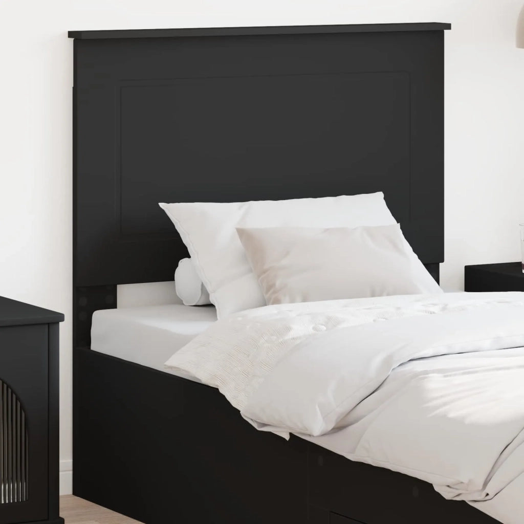 Testiera | Testata Rovere Nero 100 cm Legno ingegnerizzato