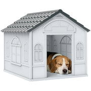 Cuccia per Cani ¨C Minimal ¨C Grigio e Bianco 65x75,7x63 cm