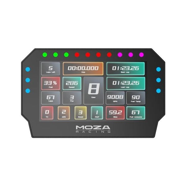Moza racing controllore rs072 / cm2 racing dash nero