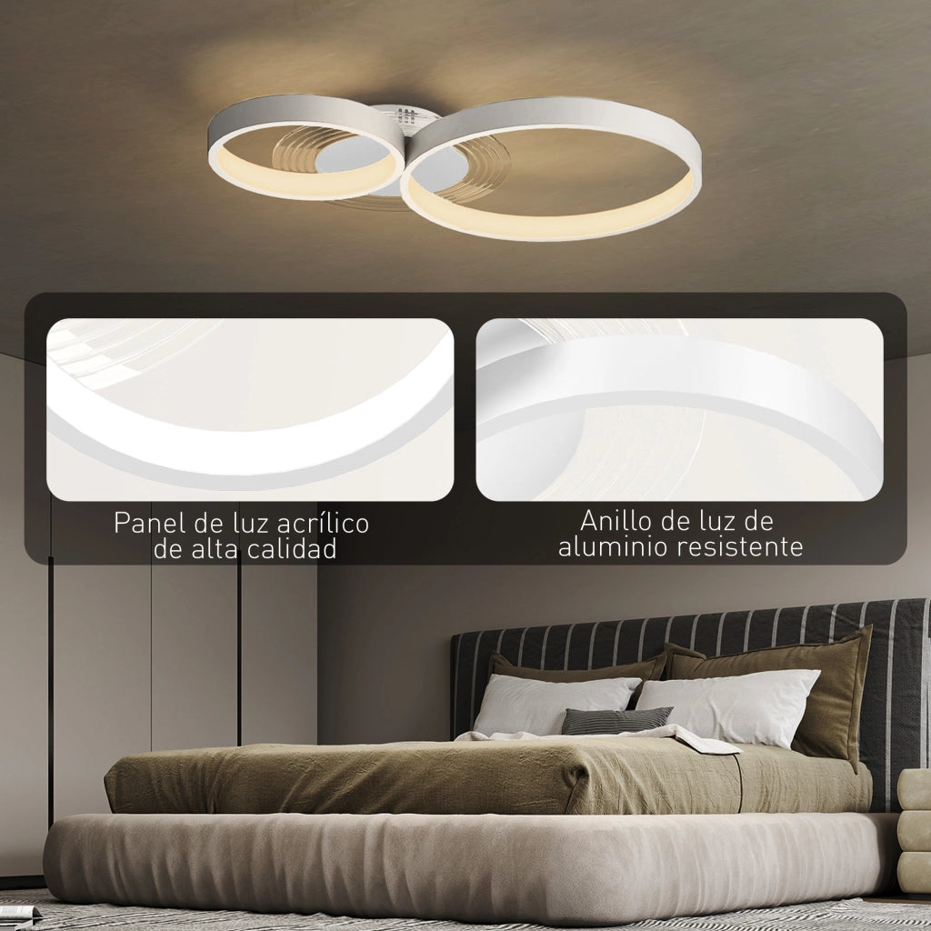 Lampada a Soffitto LED 40W ¨C Minimal ¨C Bianco 3000K/4000K/6500K