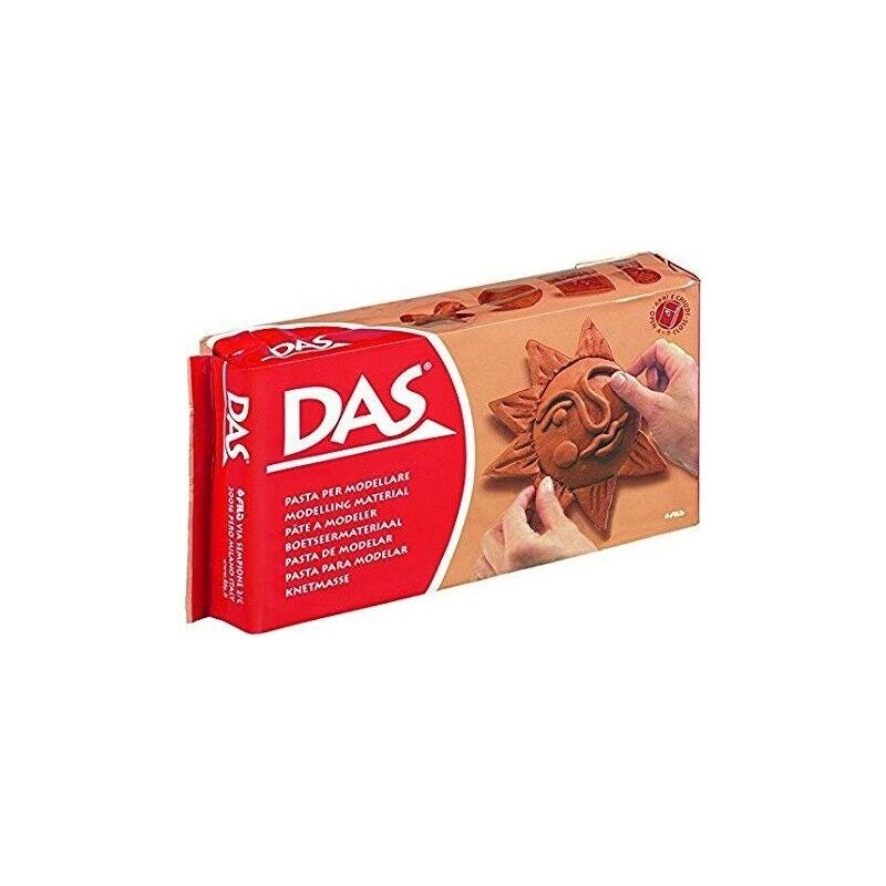 DAS PASTA PER MODELLARE PANETTO TERRA COTTA 500GR
