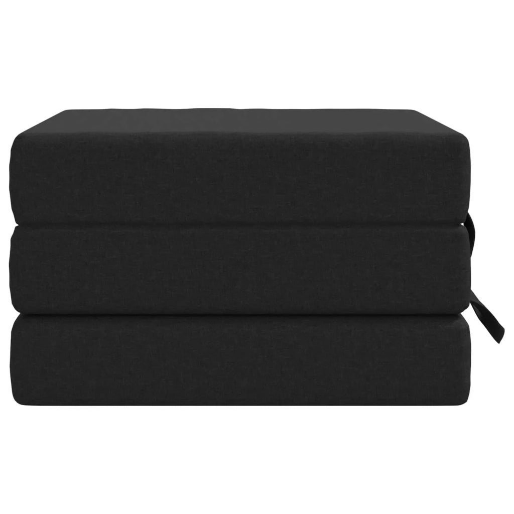 Divano Letto Pieghevole 75 x 67 x 45 cm Nero 900162