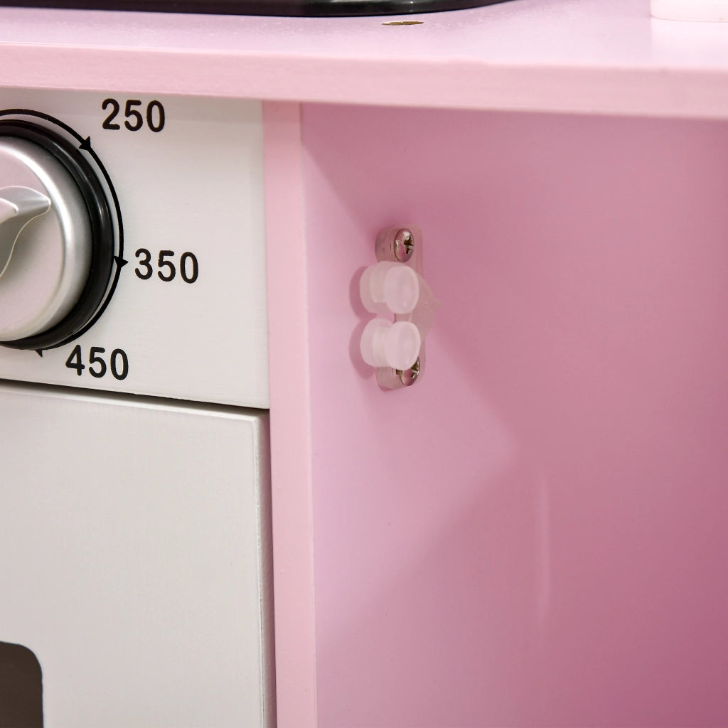 Casetta da Cucina per Bambini ¨C Minimal ¨C Rosa 70x29x90 cm