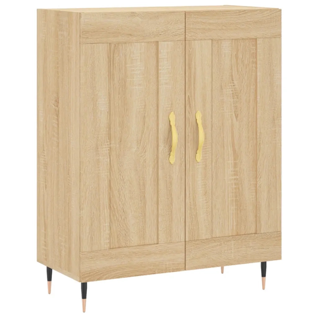 Credenza Rovere Sonoma 69,5x34x180 cm in Legno Multistrato 3189936