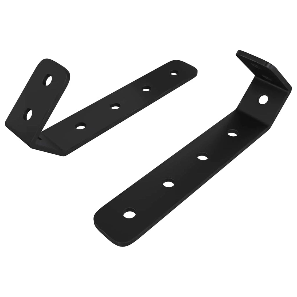 Ganci 2 pcs Nero M5 x 110 mm Ferro 865001