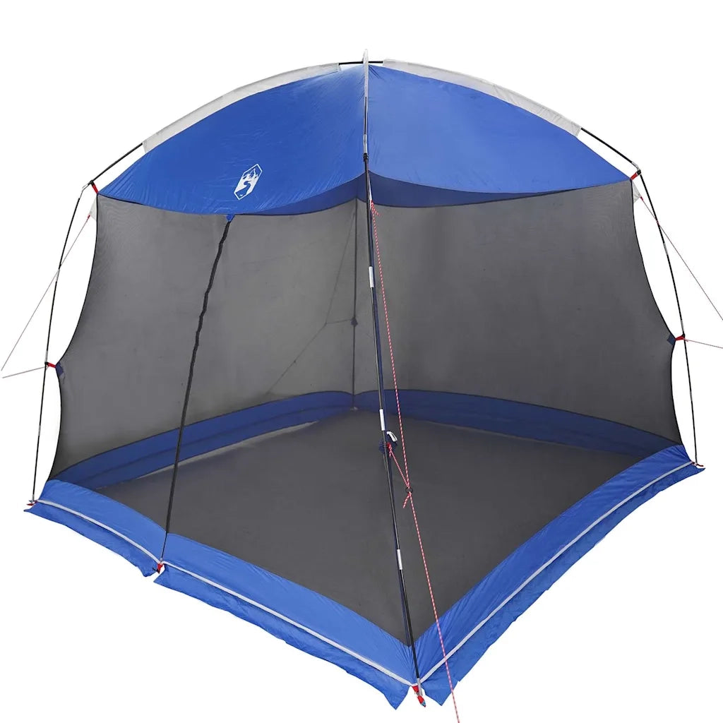 Tenda zanzariera con tetto-Tenda da campeggio Blu Azzurro 320 x 320 x 218 cm