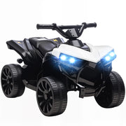 Quad Elettrico per Bambini ¨C Minimal ¨C Bianco 6V LED
